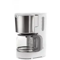 Braun Cafetière électrique KF 1505 WH PurShine 9 tasses thermo blanc