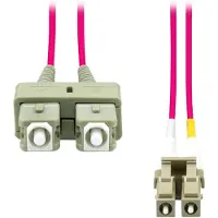 ProXtend FO-LCSCOM4D-005 Câble à fibre optique 5 m LC/UPC SC/UPC LSZH OM4 Violet (5 m)