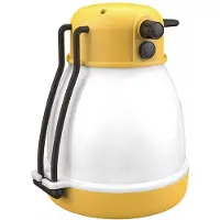 Spectrum Lampe de camping rechargeable à LED Lumina Minio, jaune, IP44, blanc chaud 3000 K, batterie externe USB-C