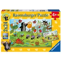 Ravensburger 8861 - La taupe dans le jardin - 2x24 pièces