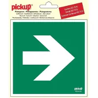 Pickup Autocollant flèche de direction 90 - 150x150 mm.