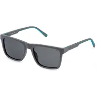 FILA Sfid21-56r43p 56x19x145 Mm Polarized Sunglasses Gris Grey/Green/CAT3 Homme