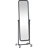 CLP Miroir mural Medusa 317222 - 166 x 48 x 45 cm - Noir