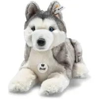 Steiff Bernie Husky 33 gris/ blanc couché 067891