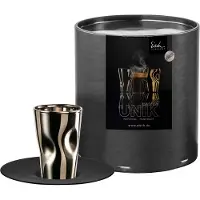 Eisch Espressoglas 132/8 platin mit Untertasse in GR UNIK 30013211/ 180107
