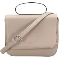 Seidenfelt Manufaktur Seidenfelt SFM227 : Sac bandoulière - Sac à bandoulière de 16 cm (couleur poudre taupe/argent)