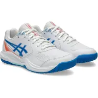Asics pour femme/filles. 1044A085 Baskets GEL-Dedicate 9 GS blanc (37.5), Plat, Lacets, Casuel, mode enfantine