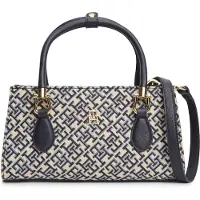 Tommy Hilfiger Sacs à main 'Essential' écru / bleu marine / opal