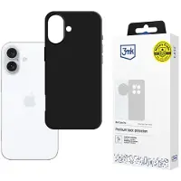 3mk Protection Case Matt Case Pro for iPhone 16 Plus (Apple iPhone 16 Plus), Coque pour téléphone portable, Noir