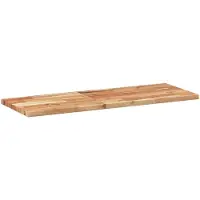vidaXL Étagère flottante 80x30x2 cm acacia massif finition à l'huile