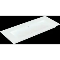 Villeroy & Boch Venticello lavabo armoire, sans trous pour robinetterie, avec trop-plein, 1200x500mm, 4104CJ01