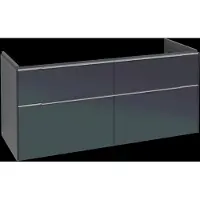 Villeroy & Boch Subway 3.0 armoire sous lavabo, 4 tiroirs, lavabo au centre, 1272x576x478mm, C60200VQ