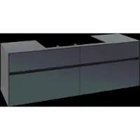 Villeroy & Boch Collaro Meuble sous-lavabo, montage mural, 4 tiroirs, lavabo au centre, 1600x548x500mm, C02800VQ