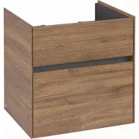 Villeroy & Boch Collaro Meuble sous-lavabo, 2 tiroirs, lavabo au centre, 554x546x444mm, C00800RH