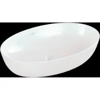Villeroy & Boch Vasque à poser Artis 61 cm blanc avec revêtement CeramicPlus 419861R1 (410 mm, 610 mm)