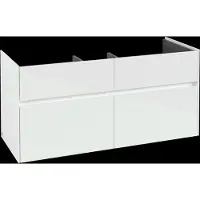 Villeroy & Boch Collaro Meuble sous-lavabo, 4 tiroirs, lavabo au centre, 1154x546x444mm, C01200DH