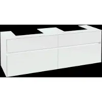 Villeroy & Boch Collaro Meuble sous-lavabo, pour 2 lavabos, montage mural, 1600x548x500mm, C02100DH