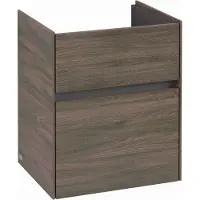Villeroy & Boch Collaro Meuble sous-lavabo, 2 tiroirs, lavabo au centre, 460x546x374mm, C00600VH