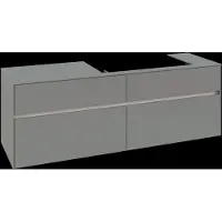 Villeroy & Boch Collaro Meuble sous-lavabo, 4 tiroirs, lavabo à droite, 1600x548x500mm, C02700AF
