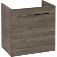 Villeroy & Boch Avento Meuble sous lavabo, 1 porte, charnières à droite, 530x514x384mm, poignée chrome brillant, A88801VH
