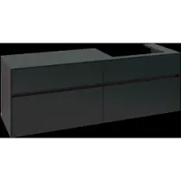 Villeroy & Boch Collaro Meuble sous-lavabo, montage mural, 4 tiroirs SoftClose, lavabo à droite, 1600x548x500mm, C02300VL