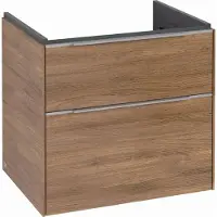 Villeroy & Boch Subway 3.0 armoire sous lavabo, 2 tiroirs, 622x576x478mm, C57600RH