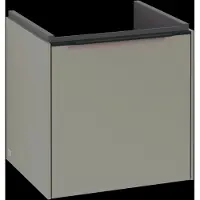 Villeroy & Boch Subway 3.0 armoire sous lavabo, 1 porte butée à droite, 423x429x378mm, C58201VM