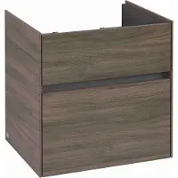 Villeroy & Boch Collaro Meuble sous-lavabo, 2 tiroirs, lavabo au centre, 554x546x444mm, C00800VH