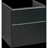 Villeroy & Boch Subway 3.0 armoire sous lavabo, éclairage LED, 2 tiroirs, 572x576x478mm, C578L0VL