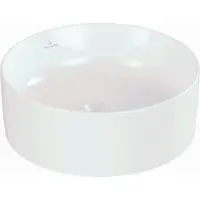 Villeroy & Boch Collaro vasque à poser - ronde Ø40cm - sans trop-plein sans trou de robinetterie blanc 4a184001