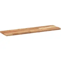 vidaXL Étagère flottante 100x20x2 cm acacia massif finition à l'huile