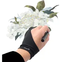 HUION Gant pour tablettes graphiques, Tablette graphique, Noir