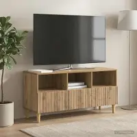 Prolenta Maison Exclusive - Meuble TV 102 x 34,5 x 50 cm en aggloméré chêne Artisan