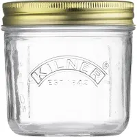 Kilner Weithals-Einkochglas, 0,2 Liter transparent – 12er Vorteilset