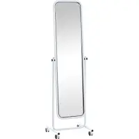 CLP Miroir mural Medusa 317223 - 166 x 48 x 45 cm - Blanc