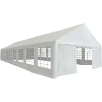 Prolenta Maison Exclusive - Tente de réception en PE 6 x 16 m, blanche