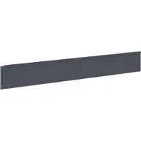 vidaXL Bordure de jardin, 30 pièces, 100 x 15 cm, acier, anthracite