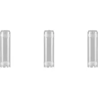 Semoic 3X Boîtier de Filtre à Eau à Cartouche Vide Réutilisable de 10 Pouces, Divers Médias Rechargeables