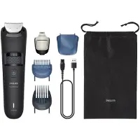 Philips Beard Trimmer 5000 Series - Stylisation de la barbe avec compartiment à poils - BT5775/15
