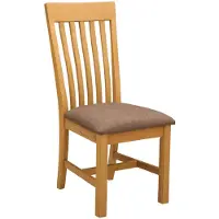 vidaXL Chaise de salle à manger, lot de 2, bois massif de chêne, gris, 45 x 59,5 x 100 cm