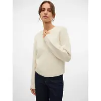 Vero Moda Pull-over 'NOVAH' crème
