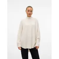 Vero Moda Pull-over 'VMPLAZA' écru