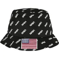 Mister tee Chapeaux 'Nasa' noir / blanc