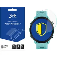 3mk Protection Lot de 3 verres hybride pour montre 3MK Garmin Forerunner 55 FlexibeGlass - transparent - TU