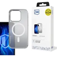 3mk Protection Frosty MagCase White Case pour Apple iPhone 14 Pro Max - blanc (Apple iPhone 14 Pro Max), Coque pour téléphone portable, Blanc
