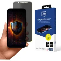 3mk Protection Apple iPhone 12 Mini - Silky Matt Privacy (Apple iPhone 12 mini), Pièces de rechange pour appareils mobiles, Transparent