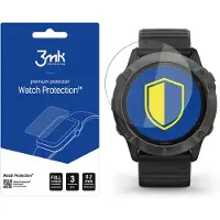 3mk Protection hybrid glass Watch Protection FG for Garmin Fenix 6X Pro, Film de protection pour smartwatch, Transparent