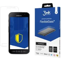 3mk Protection hybrid glass Flexible 2.5D for Samsung Galaxy Xcover 4 (1 pcs, Samsung Galaxy Xcover 4), Téléphone portable : film de protection, Transparent