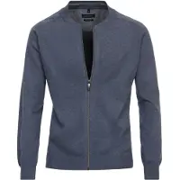 Casamoda Casual Regular Fit Cardigan bleu, Unicolore