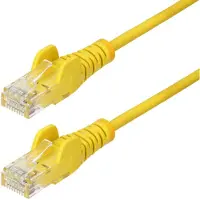 StarTech.com .com N6PAT5MYLS Câble réseau jaune 5 m Cat6 U/UTP (UTP)